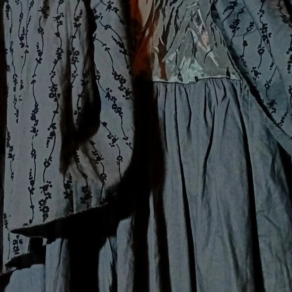 Dolcezza romantic goth tiered black witchy whimsigoth handkerchief hem m… - Picture 13 of 15